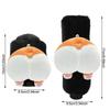 Cute Car Gear Head Shift Collars Shift Knob Grips Cover Shift Lever Plush Sleeve Decoration Cover Accessories