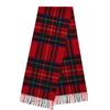 Velsey Wool 100% Check Muffler [Scottish Red]