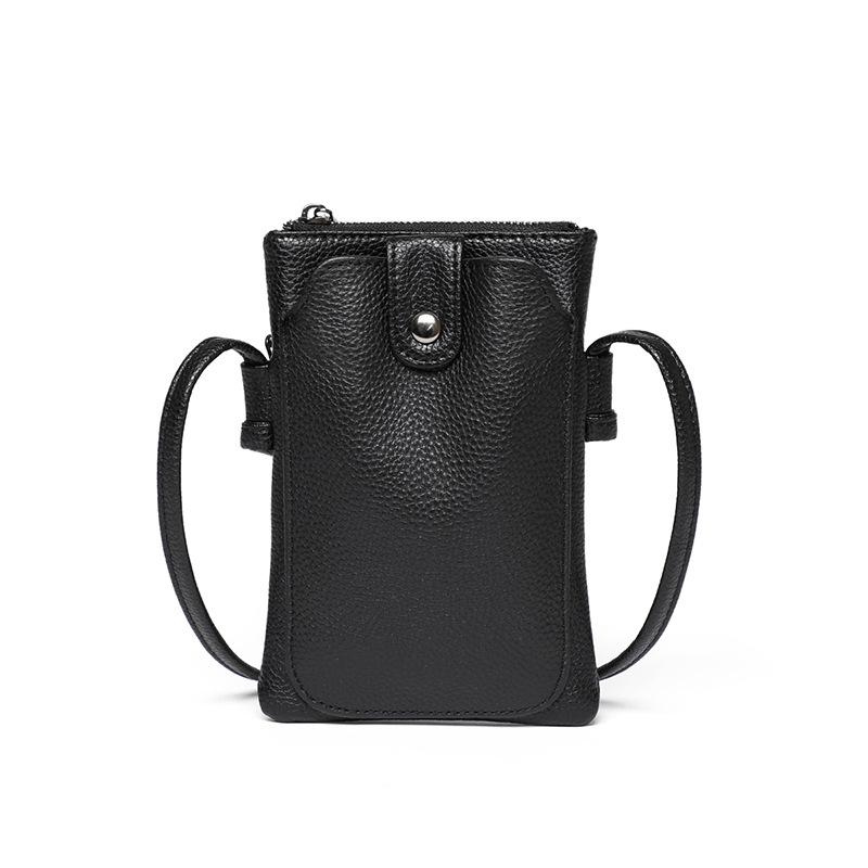 New Fashion Trendy Bag Women's Temperament Crossbody Bag Versatile Mini One-shoulder Genuine Leather Women's Bag Mobile Phone Bag