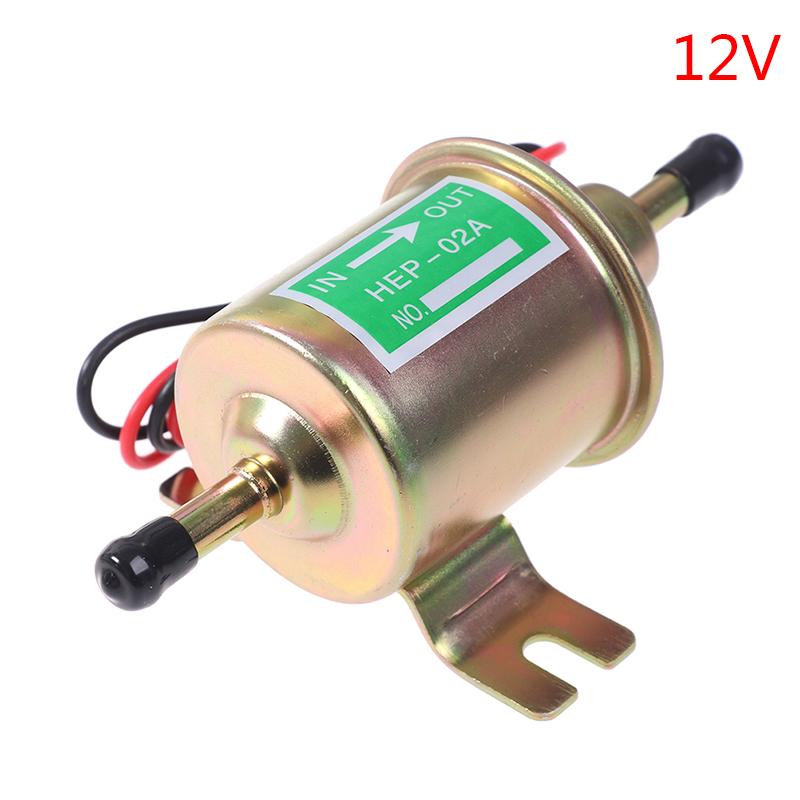 Практический Hep-02A 12V 24V Мотоцикл Универсальный дизельный бензиновый электрический топливный насос