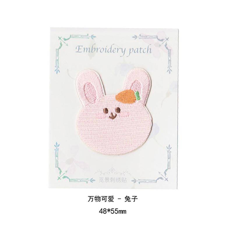 Санай Вышитая тканевая наклейка Ручная работа Сделай сам Детская одежда Брюки Декоративная нашивка Самоклеящаяся Наклейка с рисунком для ремонта