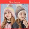 Childrens Knitted Cap With Windproof Design And Soft Acrylic Material For Winter