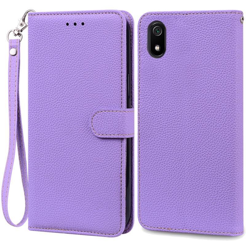Phone Case For Xiaomi Redmi 7A 7 A Matte TPU Soft Cover Leather Wallet Flip Case For Xiomi Redmi 7A Redmi7A Case Fundas Bumper
