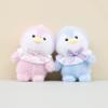 Charming Little Penguin Plushie Soft Short Plush Bag Ornament Pp Cotton Filling