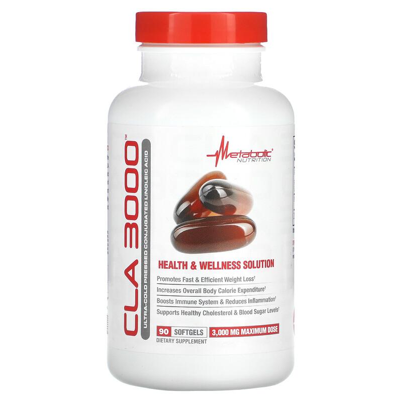 CLA 3000, 90 Softgels (1,000 mg per Softgel)