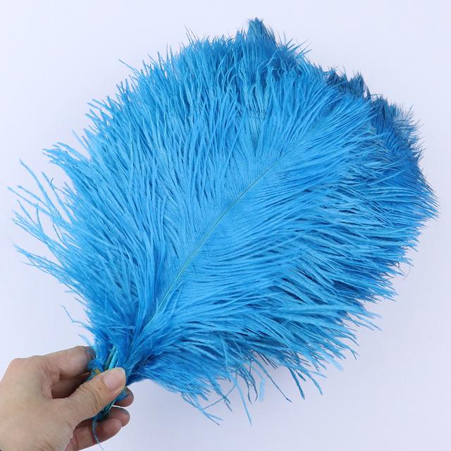 10 шт./лот, натуральные белые страусиные перья, свадебное украшение для дома, 15-20 см/25-30 см/30-35 см, страусиные перья, центральное украшение для стола, поделки