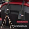 2026 Hot 2Pcs PU Leather Car Seat Back Hooks Interior Accessories Sticker For BMW X1 X3 X4 X5 E46 E90 F20 E60 E39 F10 M1 M2 M3 M5 M6 E8