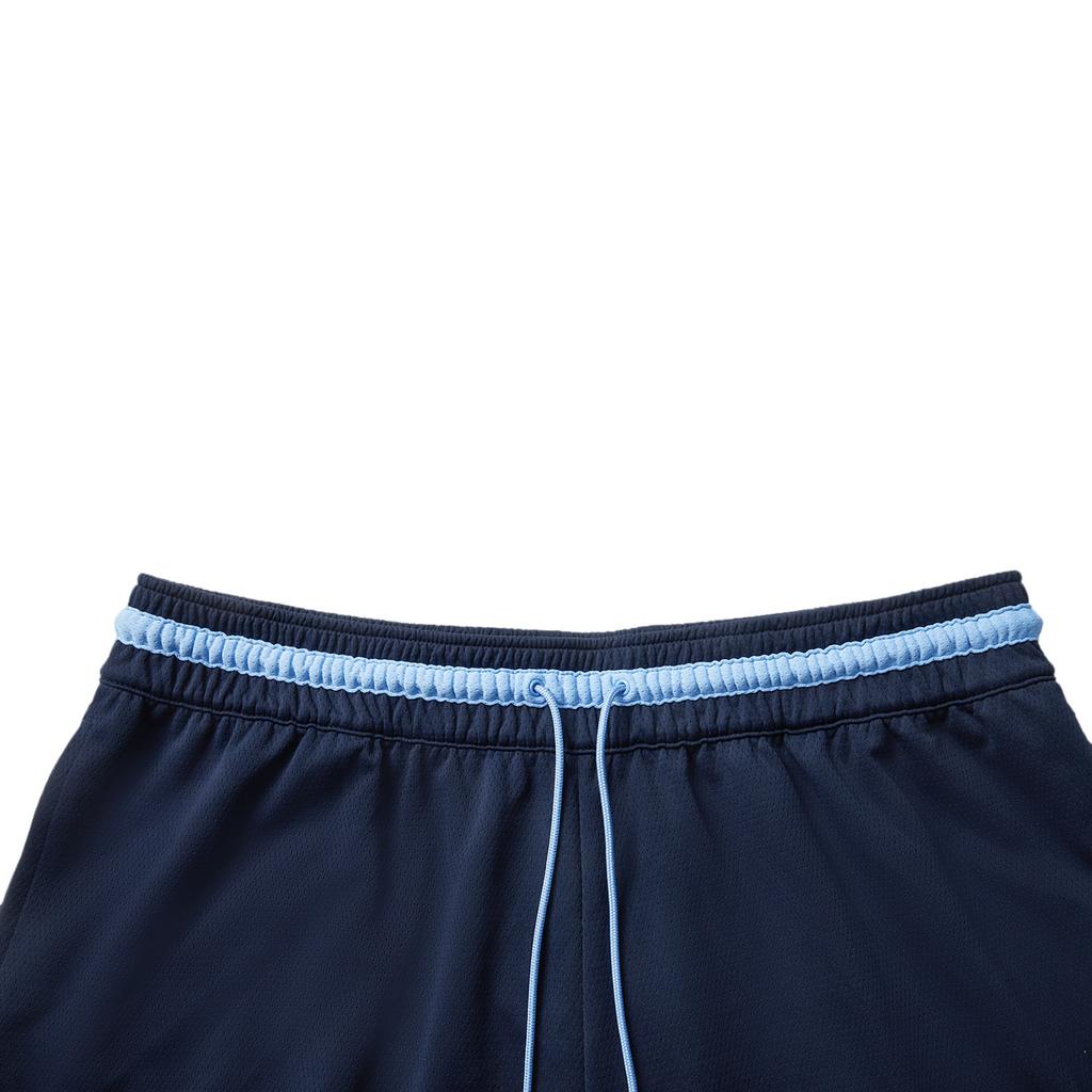 Li Ning Баскетбольные шорты мужские темно-синие AAPV023-7