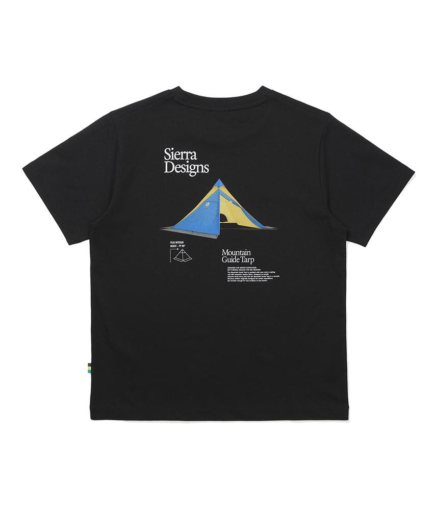 SIERRA DESIGNS W) Футболка с коротким рукавом Magata Chill-Lite Черная