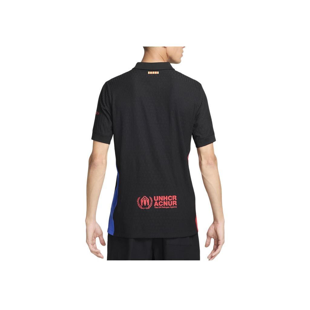 Nike Футболка UCL Away FC Barcelona Player Edition 2024/25 черная мужская уличная FN8771-011