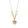 Trendy Multi-layer Heart Shaped Necklace For Women Elegant Fashion Jewelry Accessory