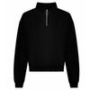 Awdis Womens/Ladies Quarter Zip Crop Sweatshirt
