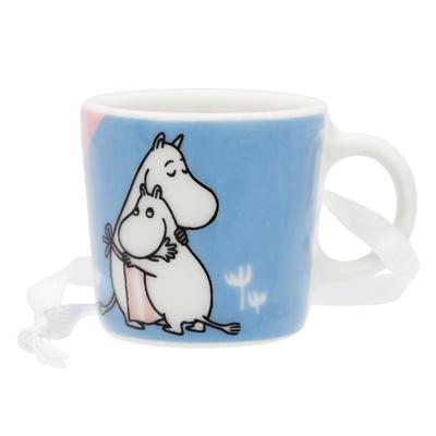 [Официально импортировано] Мини-кружка Moomin Arabia, Муми-тролль "Наконец-то дома", высота 3 см, 1079290