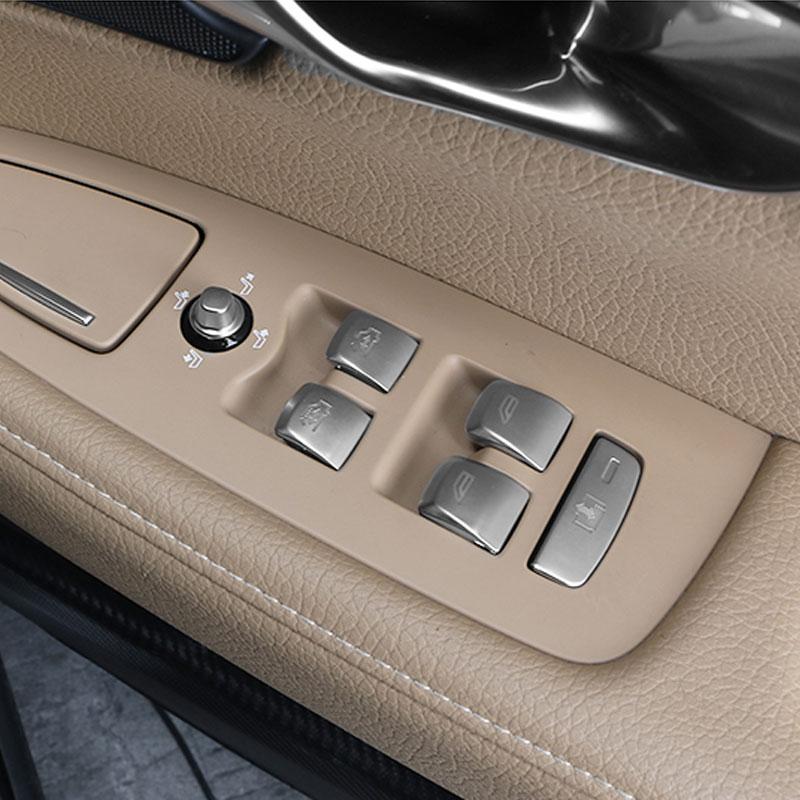 Для Volvo XC60 S60 V60, декоративные наклейки на кнопку окна для украшения интерьера автомобиля