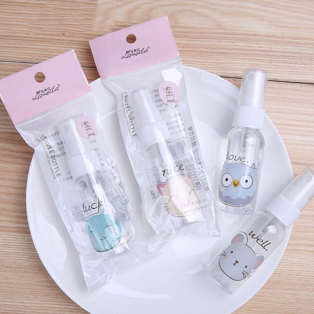 Cute Cosmetic Container 30-100ml Liquid Sprayer Perfume Bottle Cartoon Spray Bottle  Sub-bottle