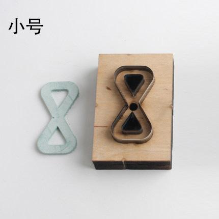 Creative Leather Bag Chain Template DIY Handcraft Leather Tool Wooden Punching Die Cutting Mould For Bag Straps Making Leather