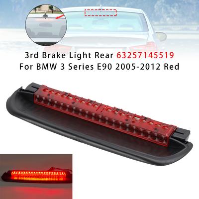 3-й Стоп-сигнал Задний 63257145519 Для BMW 3 Серии E90 2005-2012 Красный