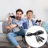 1pc/2pcs Portable Charging Wire USB Charging Cable 47in Data Cord for Game Console Power Cable Gaming Accessory