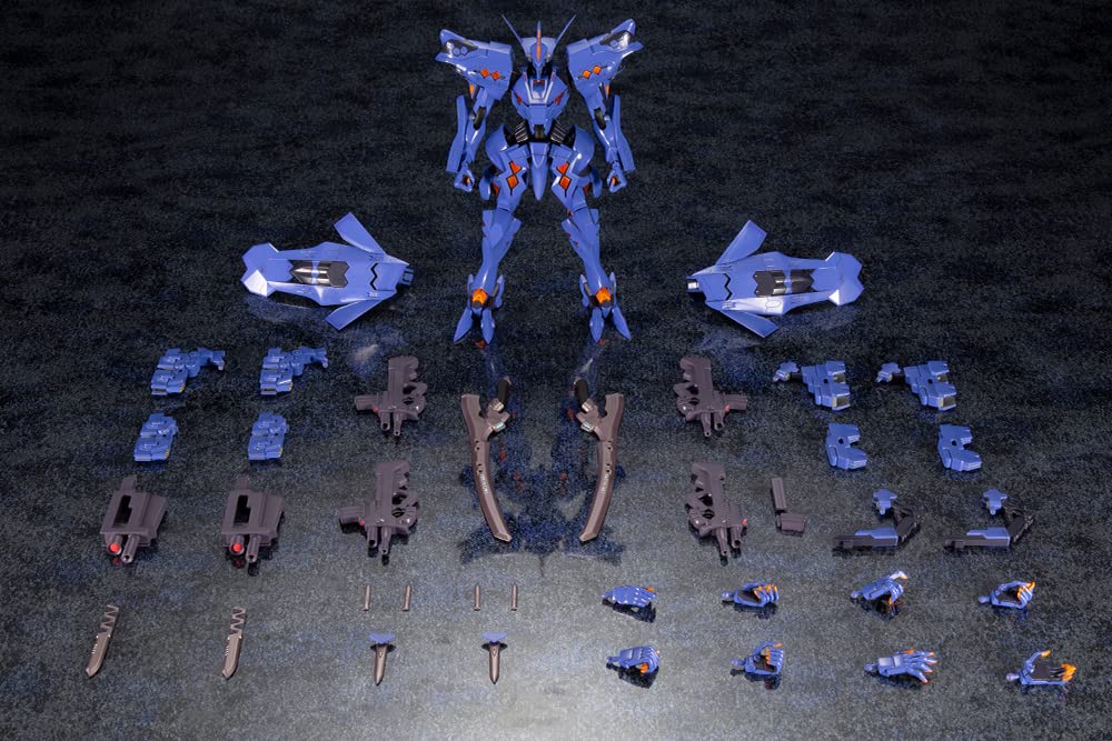 Альтернативная машина командира 16-го батальона гвардии Такеми Рай, высота около 180 мм, пластиковая модель, цвет литья KP674 Muv-Luv Type-00R, немасштабированная