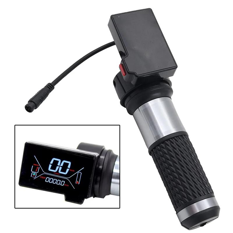 NEW-Electric Scooter 48V Z-920 Rotary Accelerator 6-Pin LCD Rotary Accelerator For Thumb Press Accelerator
