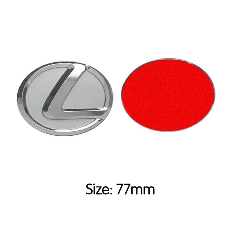 Emblems For Lexus ES240 ES250 ES350 IS250 IS300 RX270 GS NX300 RX300 RX350 RX400H 64/77mm Steering Wheel Emblem Cover Sticker Ca