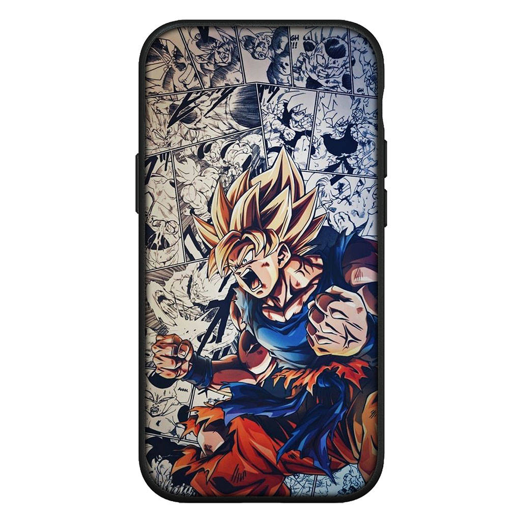 Чехол для iPhone 16 15 Xiaomi Redmi Note 14 13 12 11 Pro Max X 16e Samsung Galaxy S25 S24 S23 Moto OPPO Huawei Dragon Ball DragonBall Goku Чехол для телефона