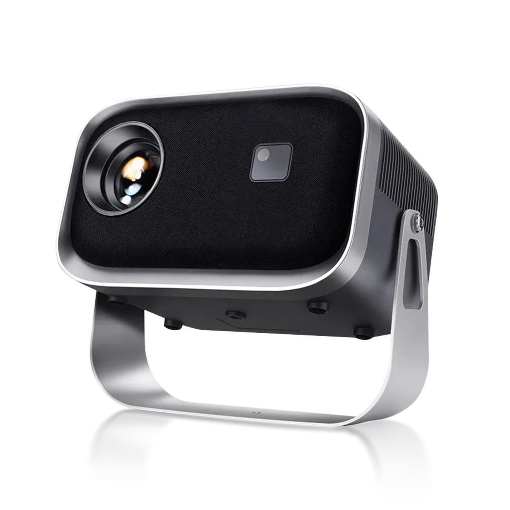 Портативный Android-проектор 1080P HD с вращением на 360° и подставкой для дома и офиса