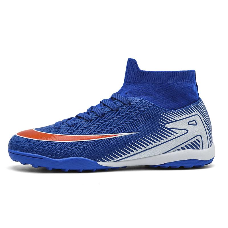 Новые мужские футбольные бутсы для зала, футбольные бутсы для матчей, с длинными шипами, кроссовки, дышащие, сверхлегкие, для тренировок, дропшиппинг