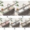Splash Non-Slip Absorbent Pad Multifunction Drying Mat Sink Splash Mats  Kitchen Bathroom Supplies