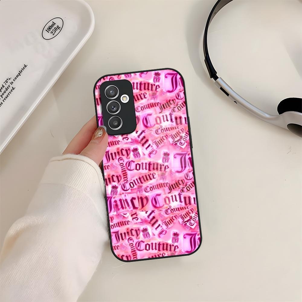 Чехол для телефона J-JuicysS Couture Стеклянный Для Samsung S24 S26 S23 S20 S25 S21 S22 Ultra Fe Plus A05 A06 A16 A26 A36 A56 Coque