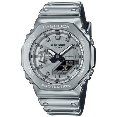 Мужские часы G-SHOCK, серия Fine Metallic, GM-2100YM-8AJF, серебристый, японская версия