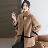 New Mom's Winter Warm Mink Fleece Imitation Fur Coat for Middle-aged and Elderly Women's Fur Integrated Coat