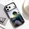 Гонки Thrill Star K-Kimi Antonelli Чехол для телефона для iPhone17,16,15,14,13,12,Pro Max Черного цвета Посеребренная внутренняя крышка