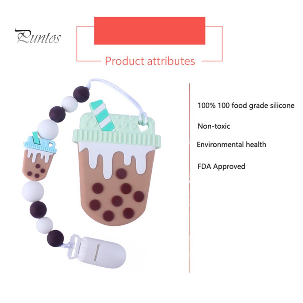 Puntos детское питание, силиконовые шарики, прорезыватель для мороженого, соска-клипса, игрушка-цепочка для прорезывания зубов
