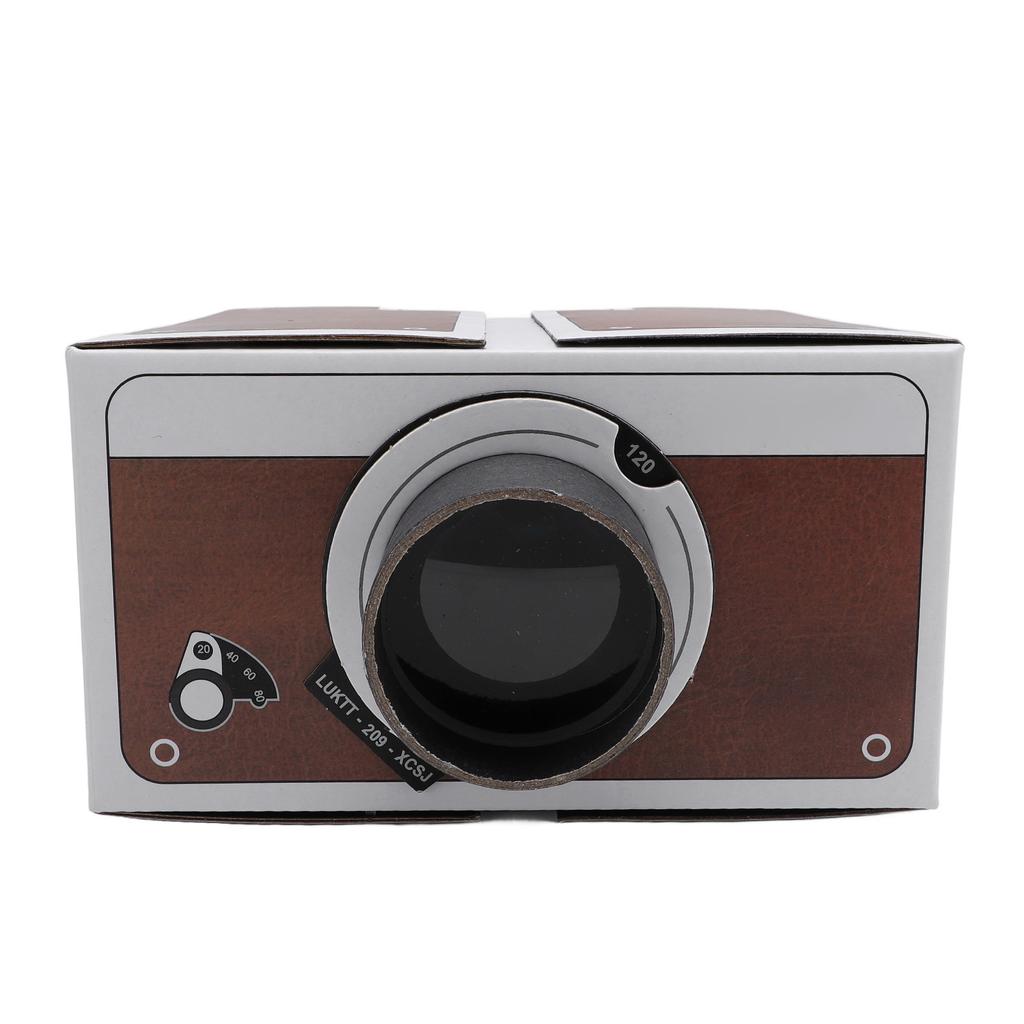 DIY смартфон проектор 8-кратное увеличение изображения картонный домашний кинотеатр коробка проектор для