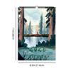 1 шт. Настенный календарь «Исцеляющий пейзаж 2026» - Мультяшная тематика, 12 разных дизайнов, Подходит в качестве подарков на Рождество, дни рождения
