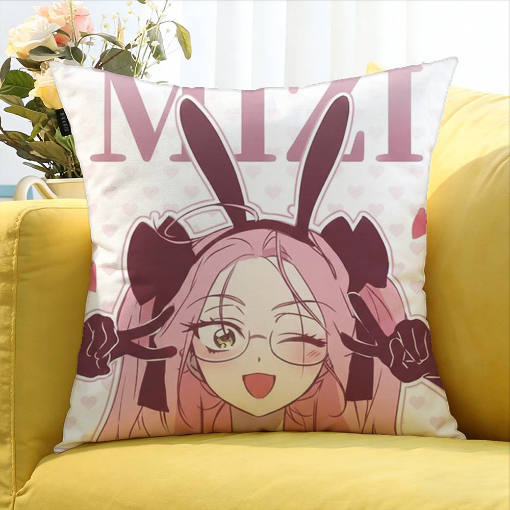 Anime A-Lien Stage Mizi Round Various Sizes Square Pillow Case For Car Home Bedchamber Decor