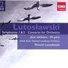 CD LUTOSLAWSKI; POLISH NATIONAL RADIO  - Lutoszlawski: Symphonies 1 & 2  5099951763428 EMI Classics 2008 Europe Classical Used
