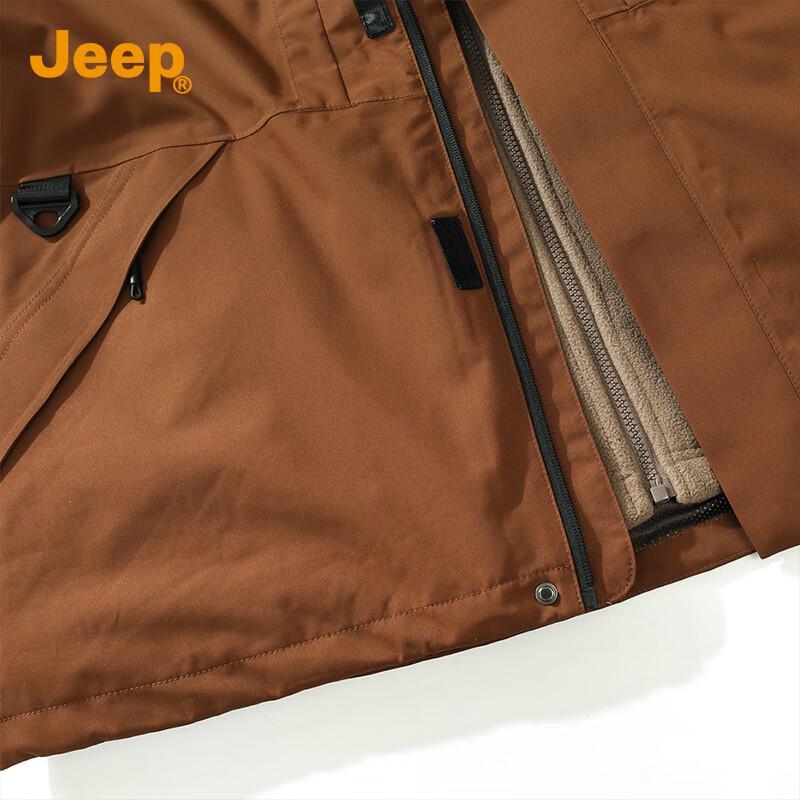 Jeep Унисекс Съемная outdoor-куртка 3-в-1 на флисовой подкладке