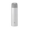 Zwilling Mug 450ml Mug Bottle Water Bottle Stainless Steel Cold Insulation One Touch Open Japanese ZWILLING THERMO "Travel White" [Authorized Product]