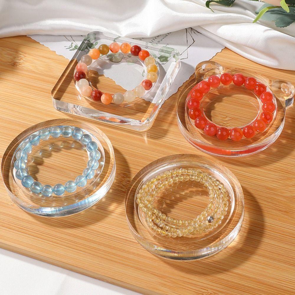 Multiple Grooves Bracelet Beading Board Acrylic Jewelry Making Tray Jewelry Designers