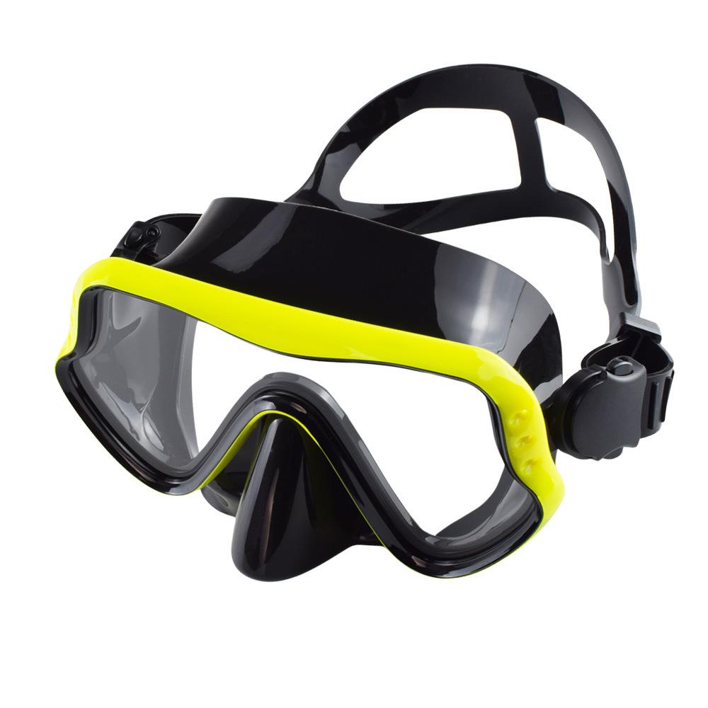 Большая рамка очки для дайвинга силиконовая маска для снорклинга