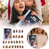 Advent Calendar Marmot Design 24-Day Countdown Festive Family Activity Calendar Kid Surprise Gift Calendar