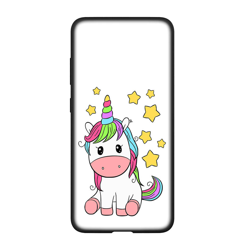 Чехол для телефона для Samsung Galaxy S25 S24 S23 iPhone 16 15 Xiaomi Redmi Note 14 13 12 16E X 11 Pro Max OPPO Moto G85 G54 Huawei Розовый Единорог Лошадь Чехол