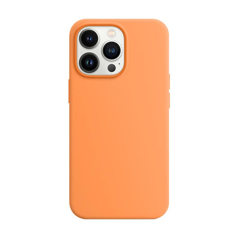 Магнитный чехол из жидкого силикона для Apple iPhone 15 Pro Max с анимацией появления