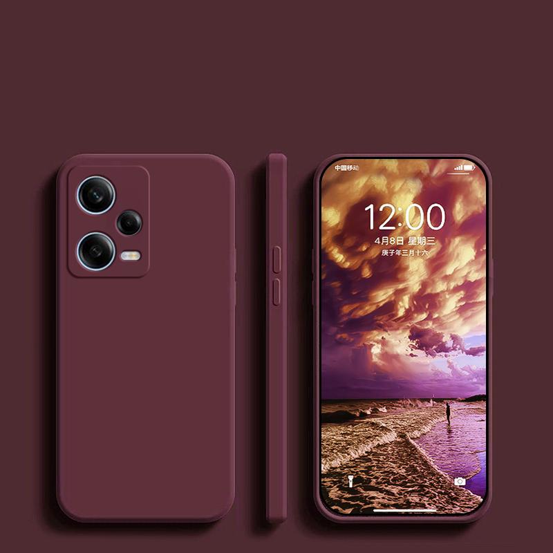 Чехол Redmi Note 12 Pro Plus Turbo, квадратный жидкий силиконовый мягкий чехол для Xiaomi Redmi Note 12 Note12 Pro Plus Turbo 5G, чехол для телефона