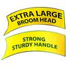 Большой веник с совком, эргономичная ручка, эффективный инструмент для уборки, для полов, под мебелью, легкое хранение и организация