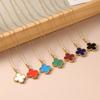 22mm Four-Leaf Clover Necklace Ladies Fashion Pendant New Sweater Chain