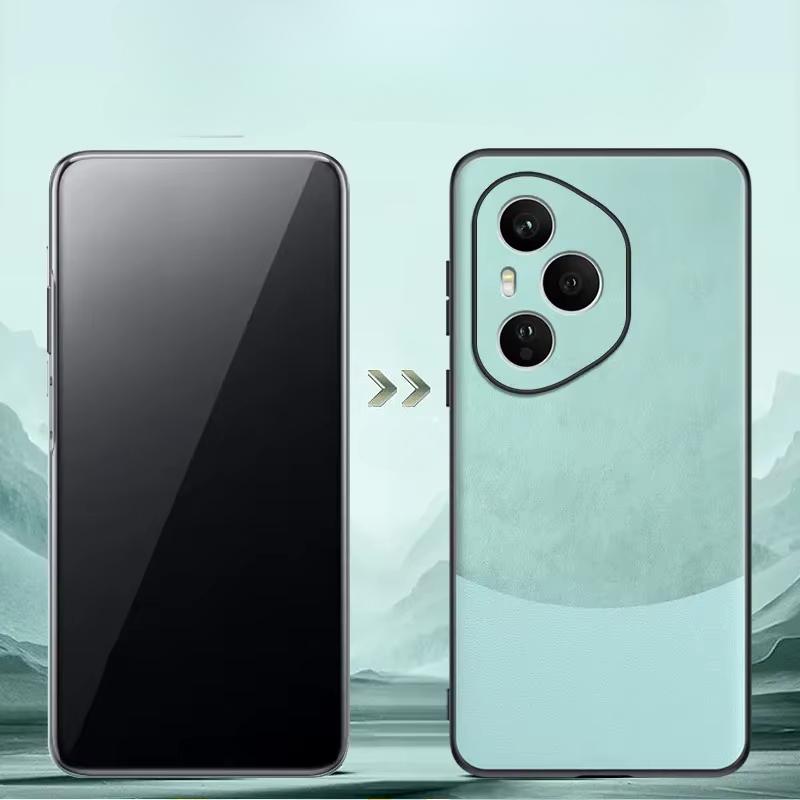 For Honor 400 Pro Luxury Silicone Leather Color Match Phone Cover For Honor 400 Lite 5G Shell Shockproof Protective Cover Bumper