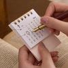 2026 Настольный календарь 20-месячный календарь с мая 2025 по декабрь 2026 Ежедневник Эстетичная бумага Офисные принадлежности Годовой планировщик